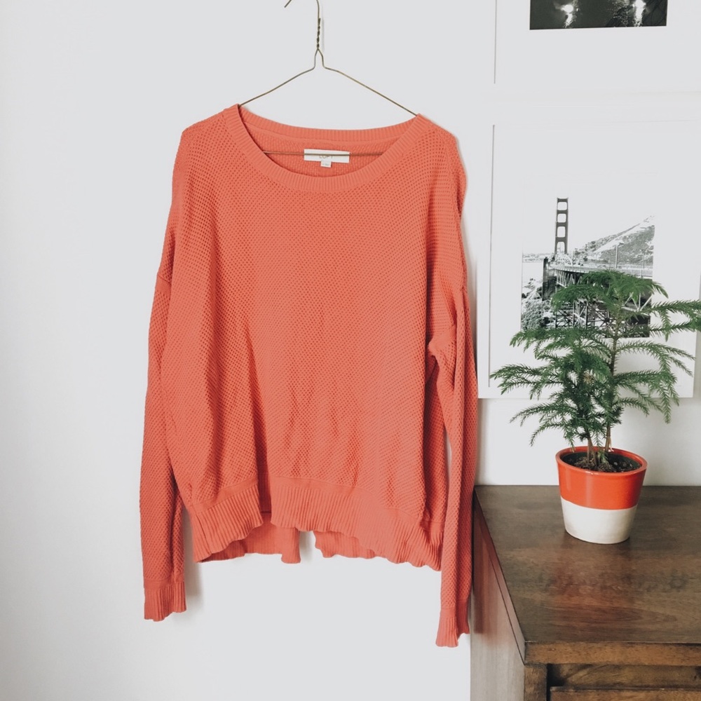 Pink sweater